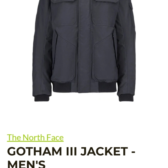 Bnwt NORTHFACE BLACK WINTER JACKET - Picture 3 of 6